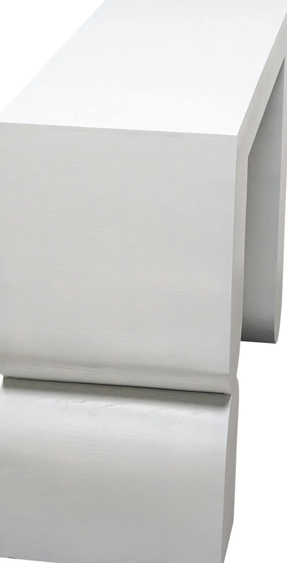 KARE Konsole Curve Weiß 120x76cm