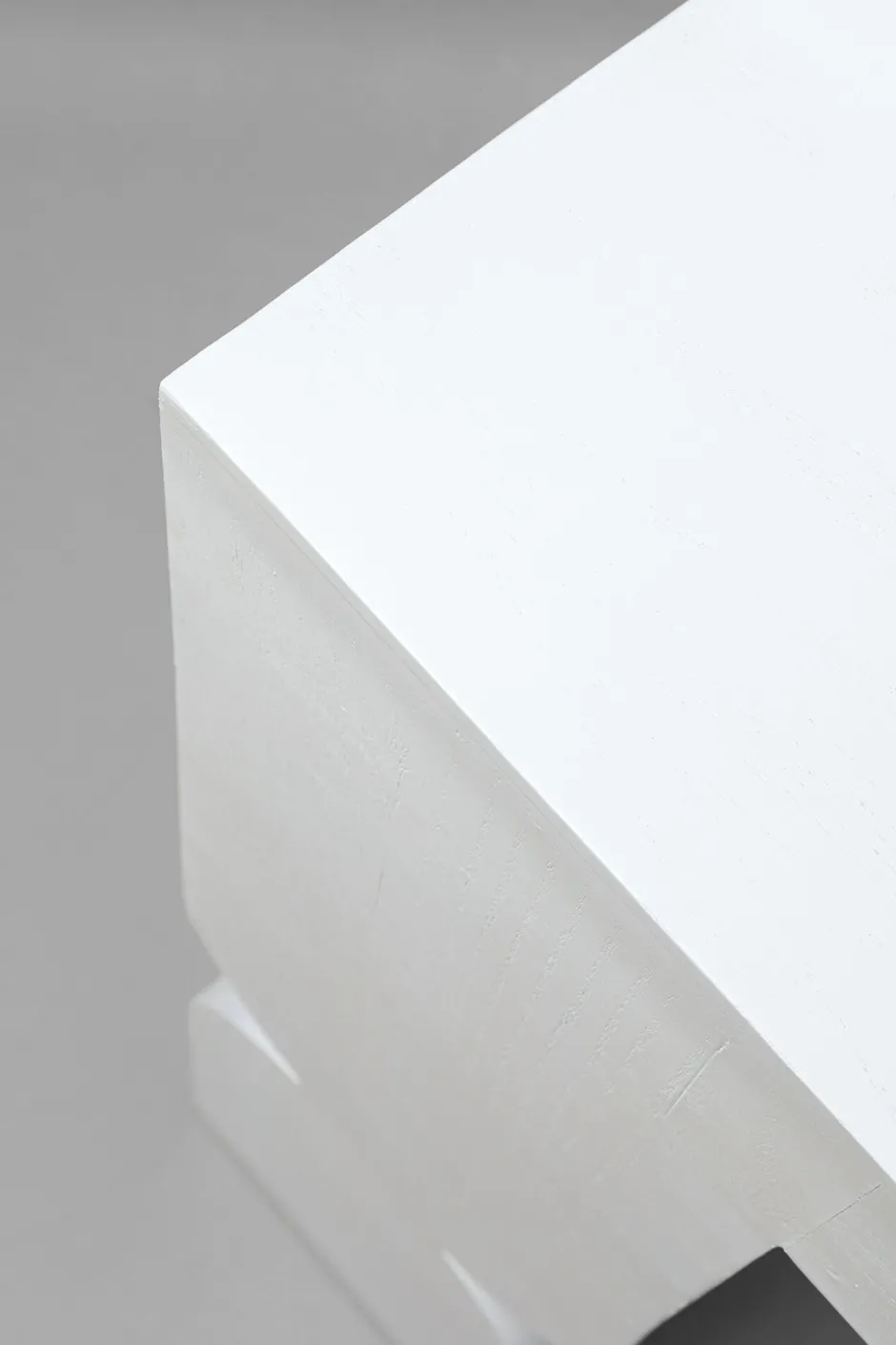 KARE Konsole Curve Weiß 120x76cm