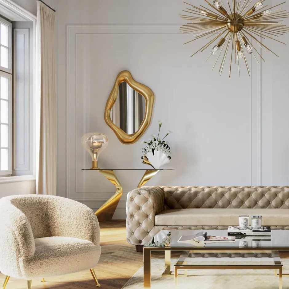 KARE Konsole Gloria Gold