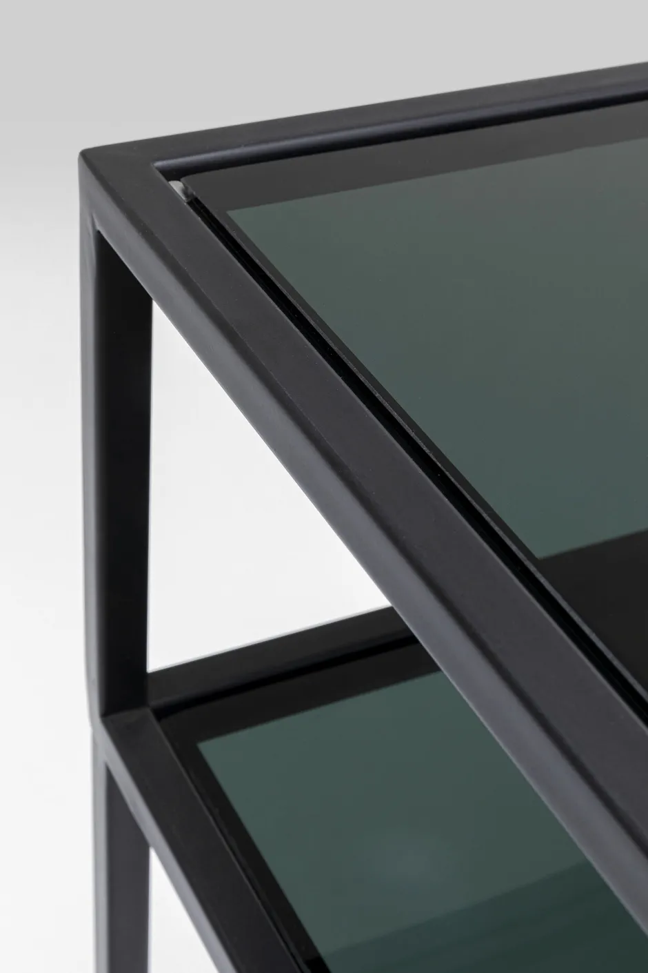 KARE Konsole Loft Schwarz 80x85