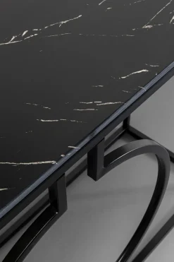 KARE Konsole Miami Loft Schwarz 120x75cm