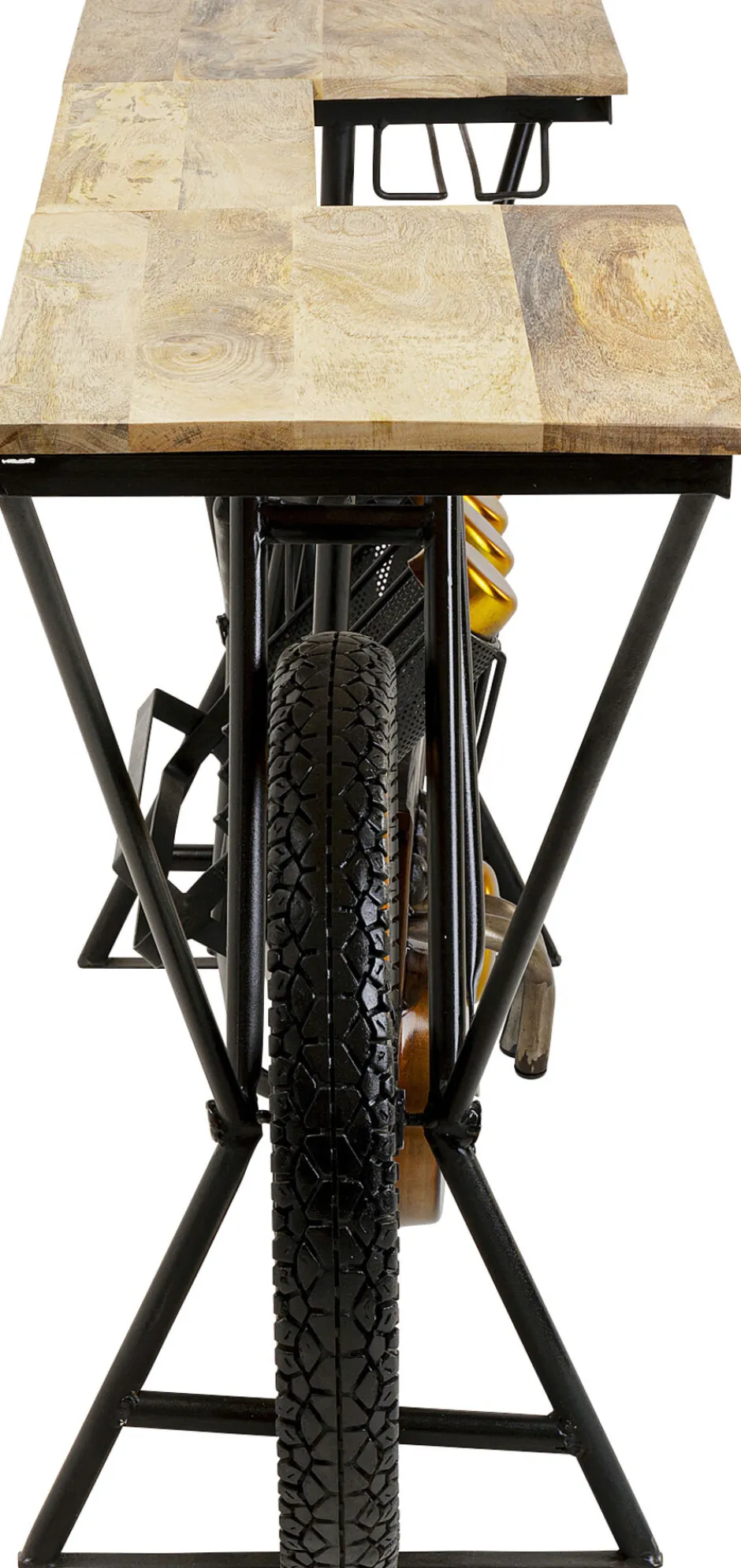 KARE Konsole Motorbike Schwarz