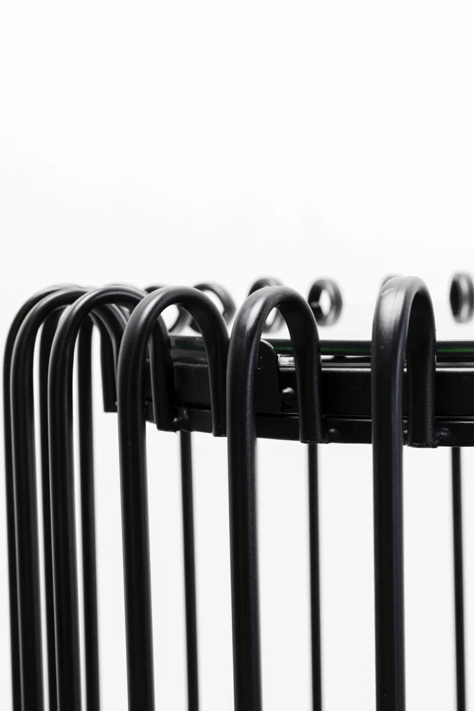 KARE Konsole Wire Schwarz 81x78cm