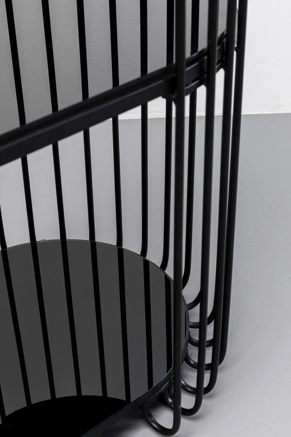 KARE Konsole Wire Schwarz 81x78cm