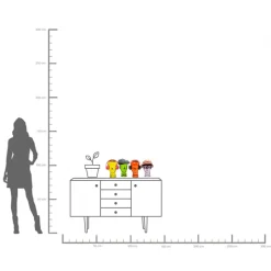 KARE Kopfhörerständer Transparent Sortiert 29cm