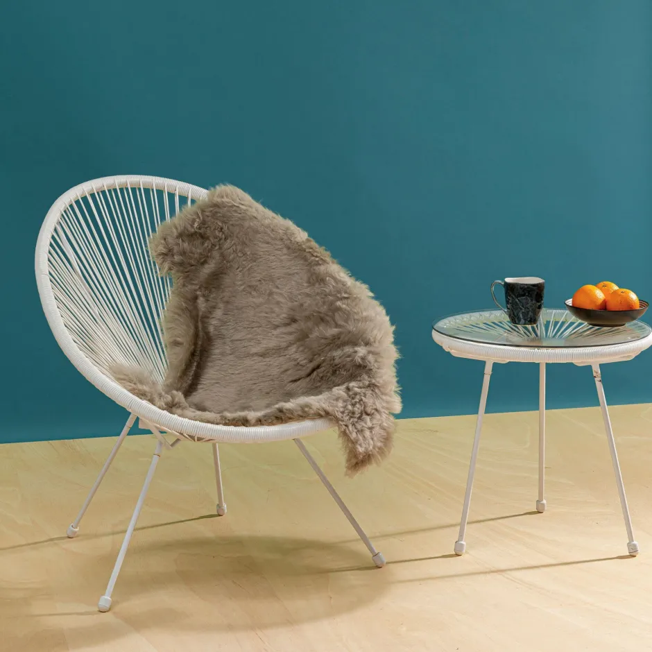 KARE Lammfell Heidi Grau 65x85cm