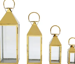 KARE Laterne Giardino Gold (4/Set)