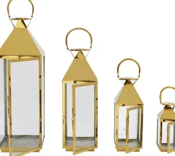 KARE Laterne Giardino Gold (4/Set)