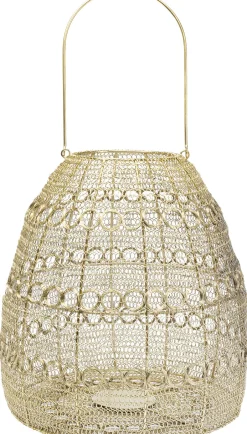 KARE Laterne Hayat Cone Brass 37cm