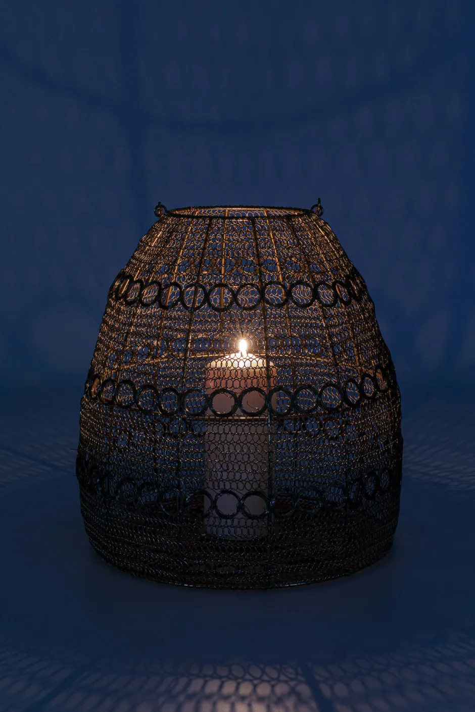 KARE Laterne Hayat Cone Brass 37cm