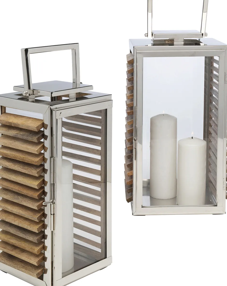 KARE Laterne Lamella (2/Set)