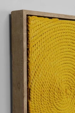 KARE Leinwandbild Artistic Sunrise Knitted 70x110cm