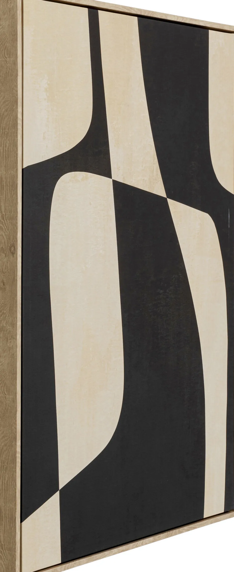 KARE Leinwandbild Classic Shape Blacky 60x90cm