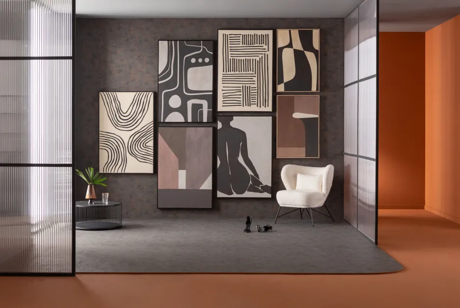 KARE Leinwandbild Classic Shape Brownie 60x90cm