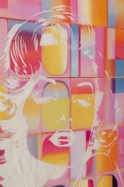 KARE Leinwandbild Diva Pixel 120x90cm