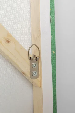 KARE Leinwandbild Flower Boat Grün Gelb 80x100cm