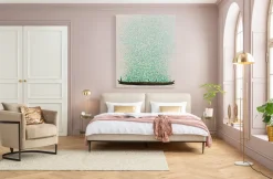 KARE Leinwandbild Flower Boat Beige Grün 120x160cm