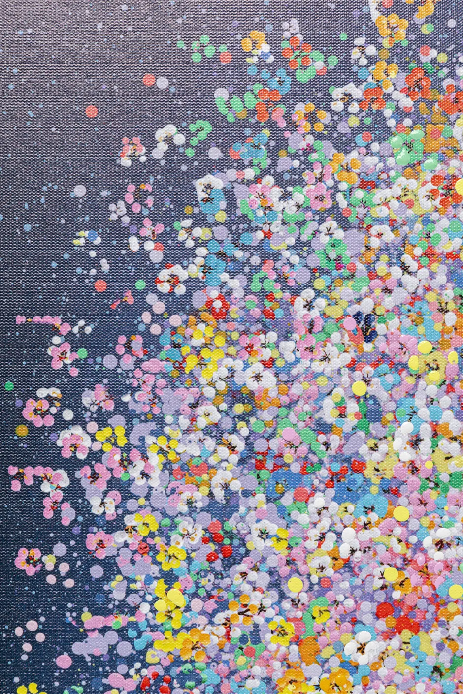 KARE Leinwandbild Flying Elephant At Night 120x160cm