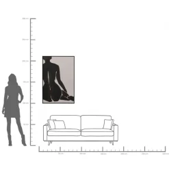 KARE Leinwandbild Nude Lady 70x110cm
