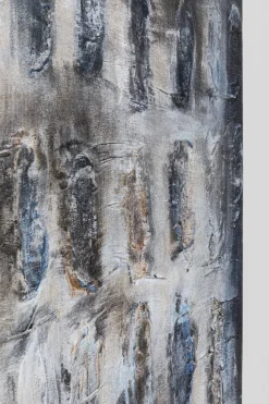 KARE Leinwandbild Shadows Grau 90x120cm