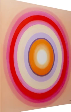 KARE Leinwandbild Tendency Circle Pink 120x120cm