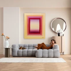 KARE Leinwandbild Tendency Lila 140x170cm