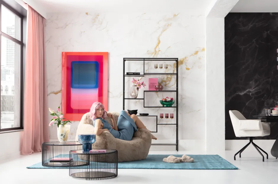 KARE Leinwandbild Tendency Pink 150x100cm