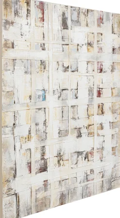 KARE Leinwandbild Treccia 120x120cm