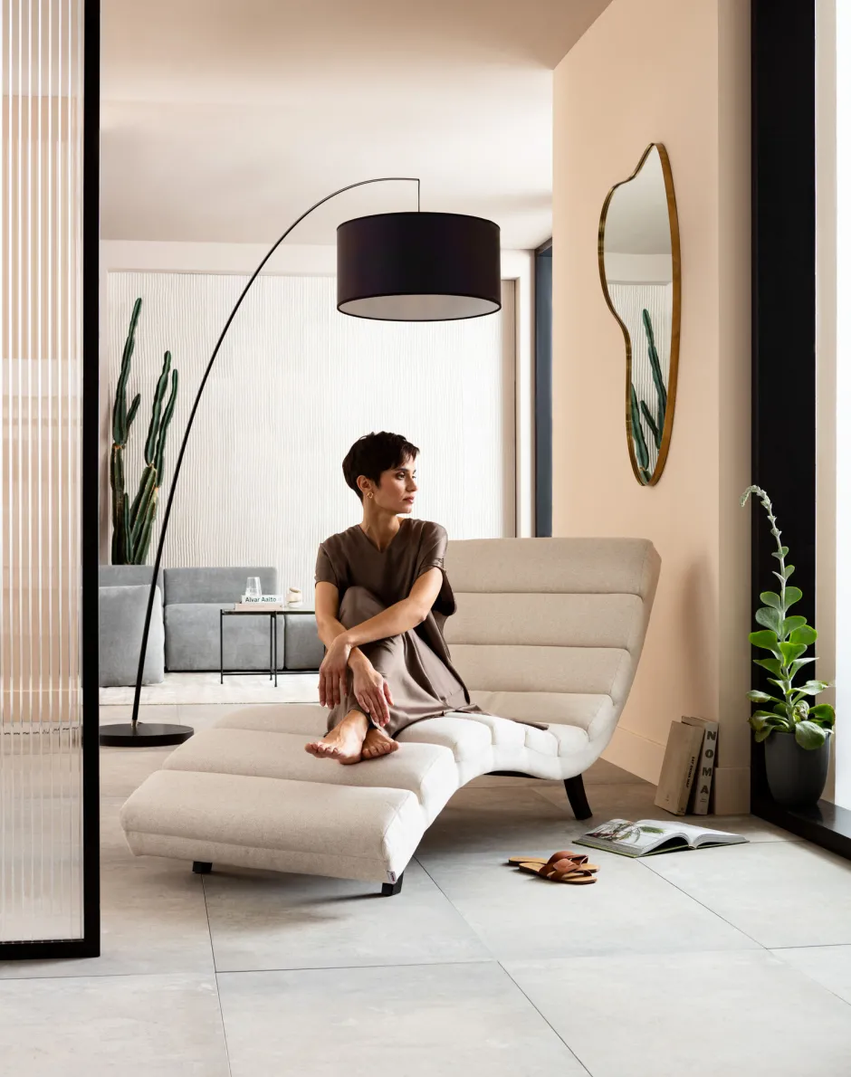 KARE Liege Balou Creme 190cm