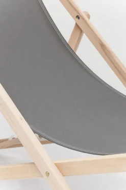 KARE Liegestuhl Easy Summer Grau