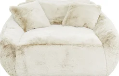 KARE Loveseat Mika Creme 156cm (2-tlg.)