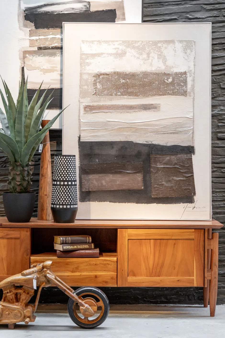 KARE Lowboard Denver 175x55cm