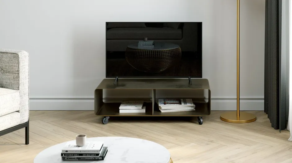 KARE Lowboard Lounge M Mobil Bronze 90x30cm