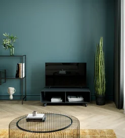 KARE Lowboard Lounge M Mobil Grau 90x30cm