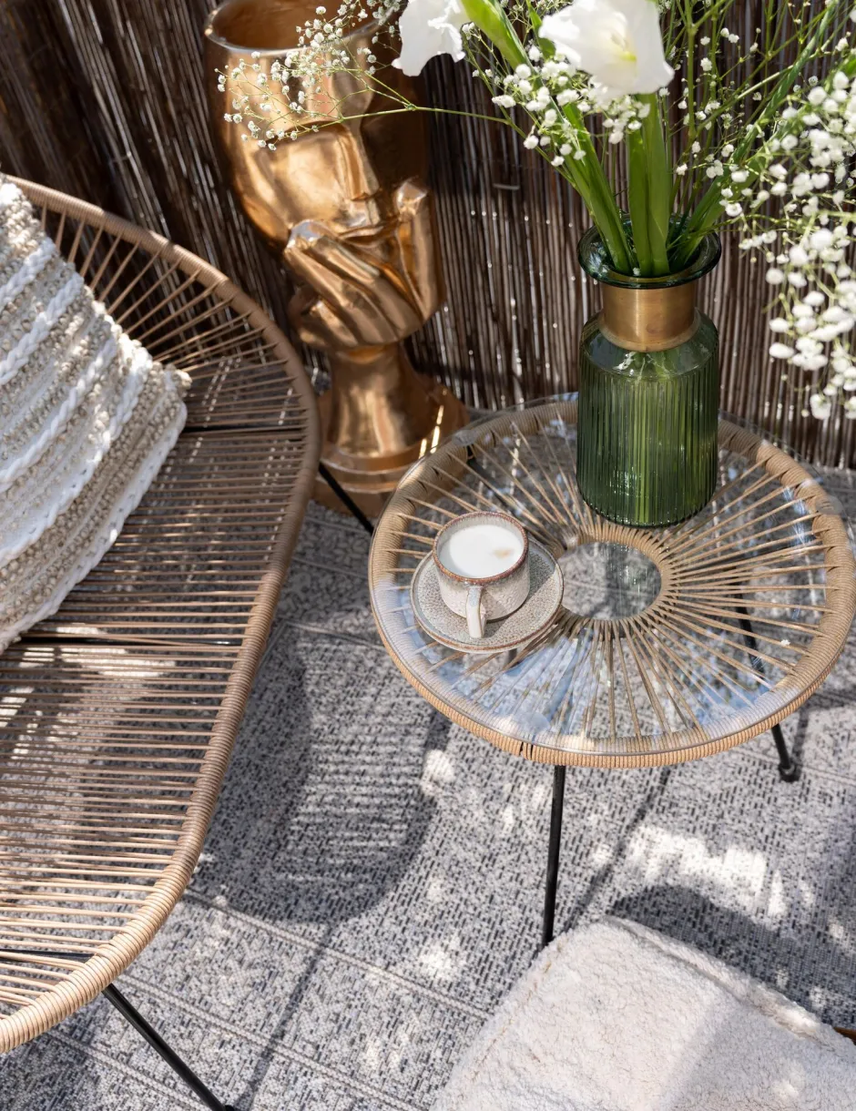 KARE Outdoor Teppich Medaillon 160x230cm