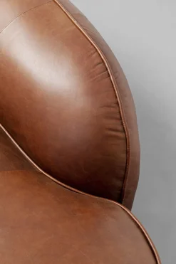 KARE Recamiere Wonder Leder Braun 252cm