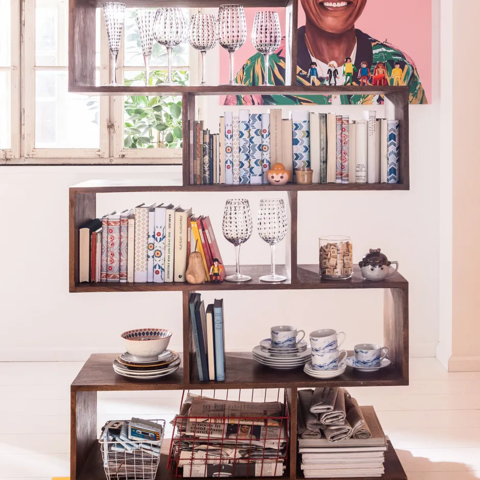 KARE Regal Authentico Zick Zack 100x180cm