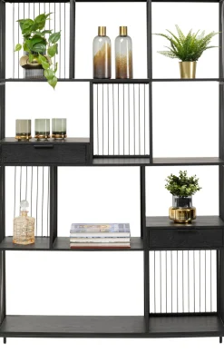 KARE Regal Bologna Schwarz 125x200cm