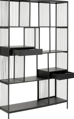 KARE Regal Bologna Schwarz 125x200cm