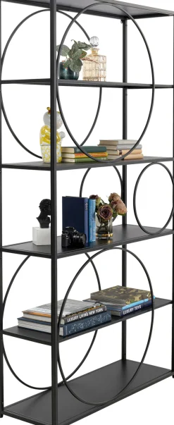 KARE Regal Circle Schwarz 100x200cm