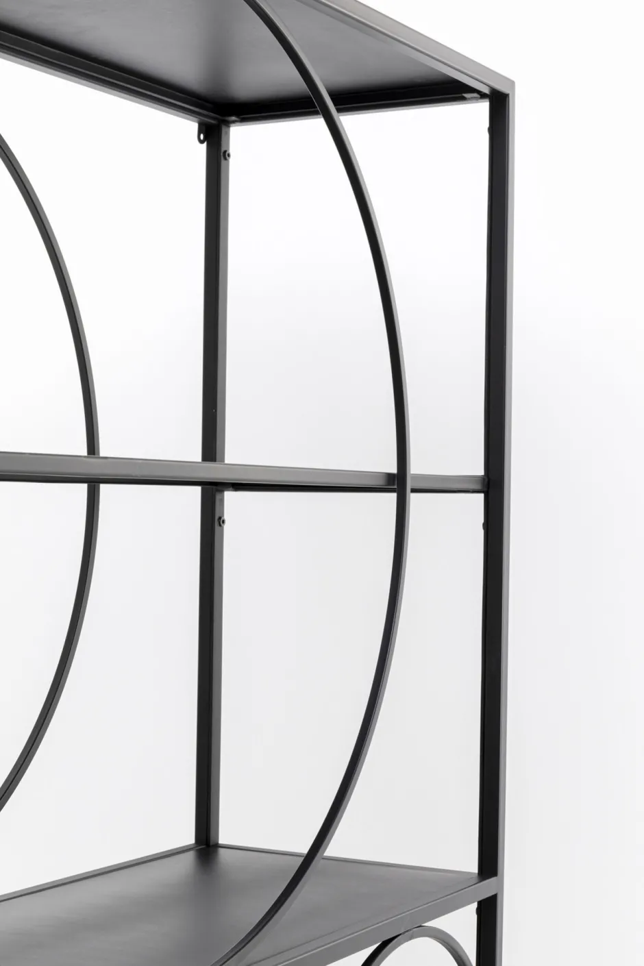 KARE Regal Circle Schwarz 100x200cm