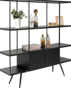 KARE Regal Cosy Sixties Schwarz 180x183cm