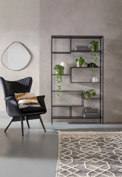 KARE Regal Loft Schwarz 115x195cm