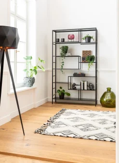 KARE Regal Loft Schwarz 115x195cm