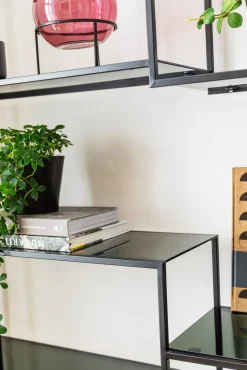 KARE Regal Loft Schwarz 115x195cm