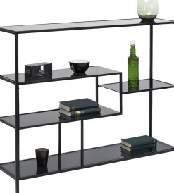 KARE Regal Loft Schwarz 115x100cm