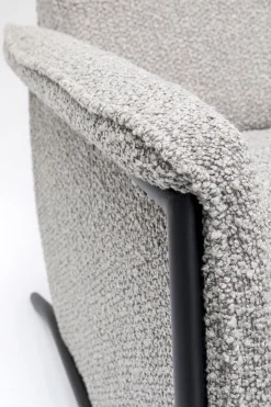 KARE Relaxsessel Lazy Grau