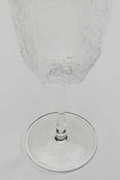 KARE Rotweinglas Cascata Klar