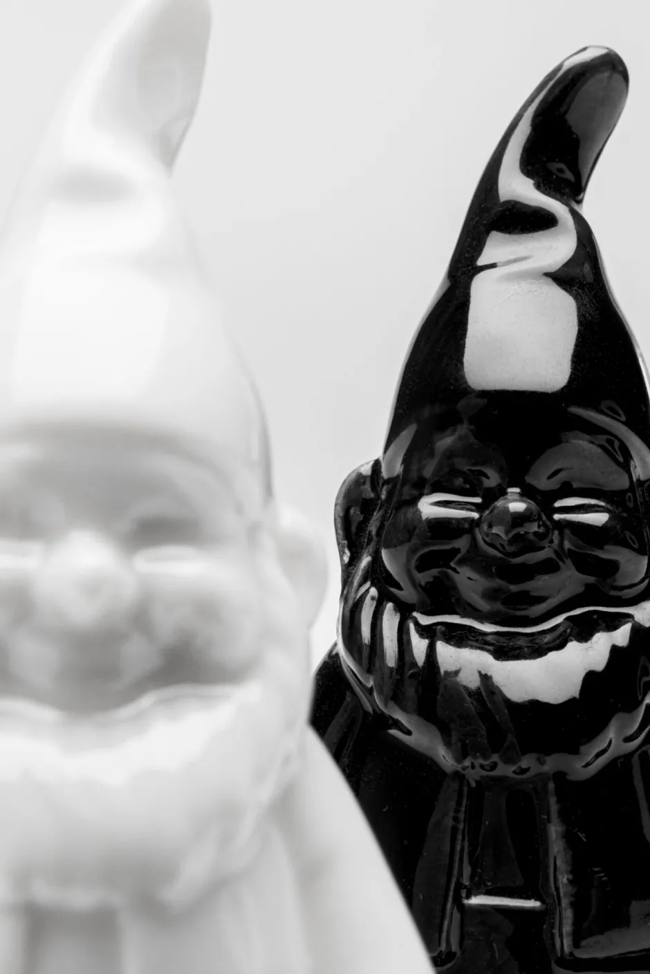 KARE Salz und Pfeffer Zwerg Schwarz Und Weiß (2/Set)