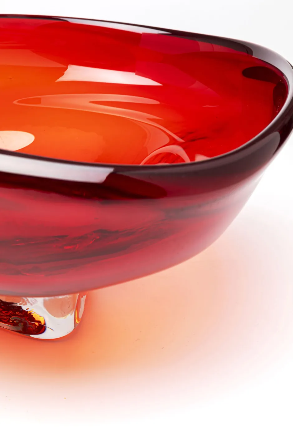 KARE Schale Salut Rot Ø34cm